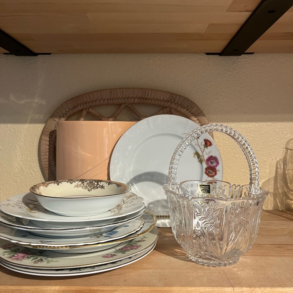 Oneida Crystal Basket made in Germany